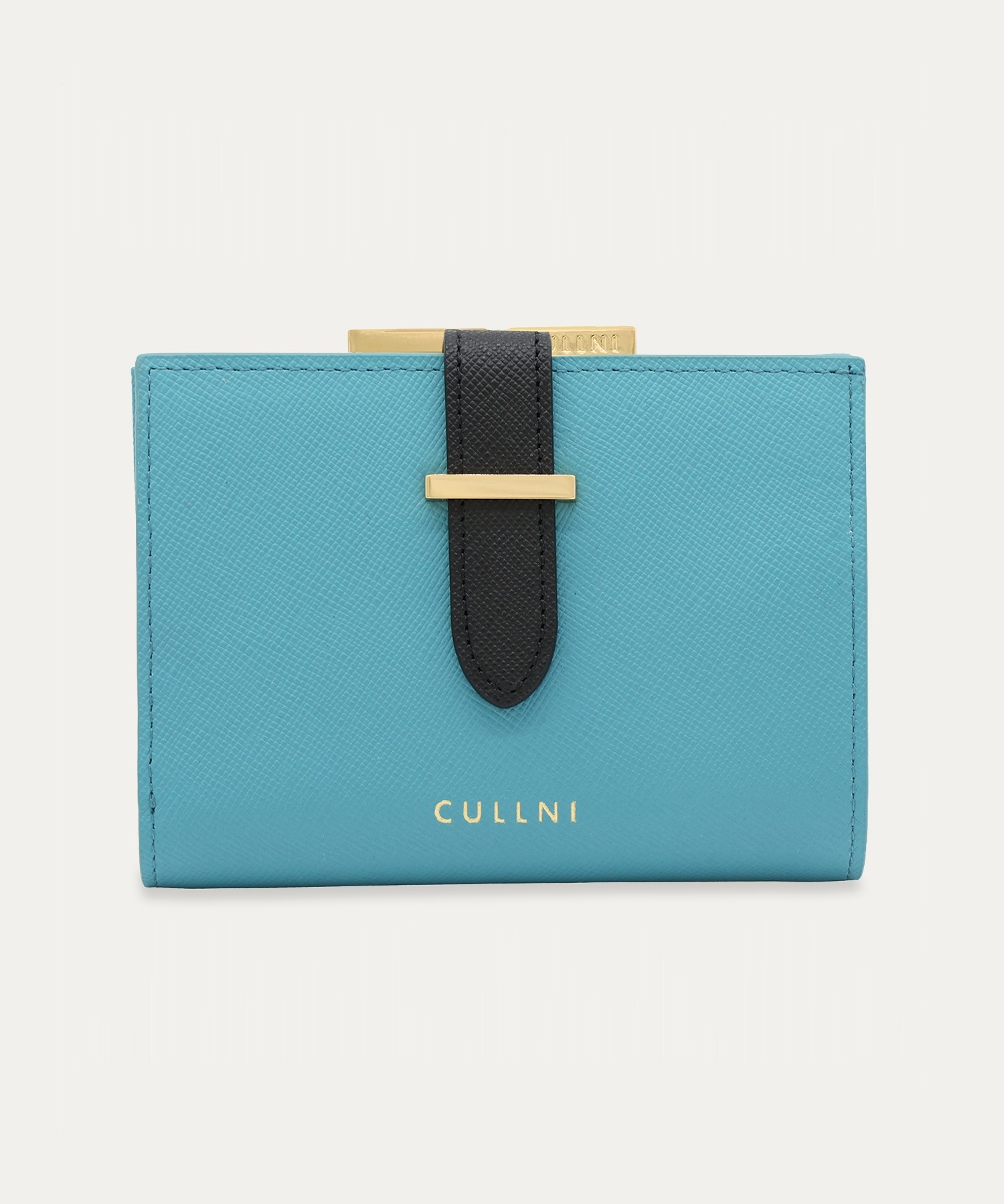 Leather Clasp Belt Wallet