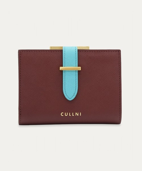 Leather Clasp Belt Wallet