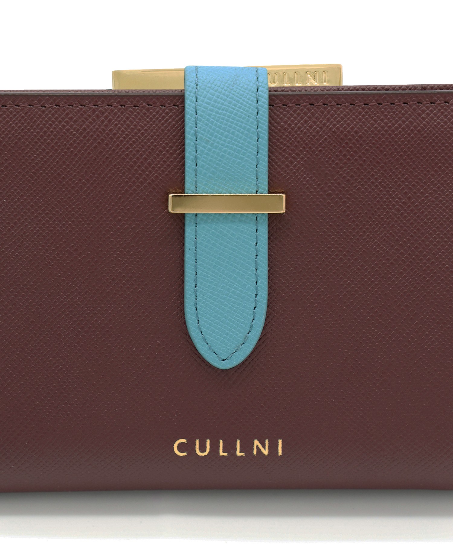 Leather Clasp Belt Wallet