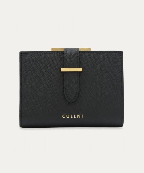 Leather Clasp Belt Wallet