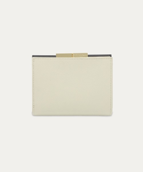 Leather Combination Pocket Flap Clasp Wallet
