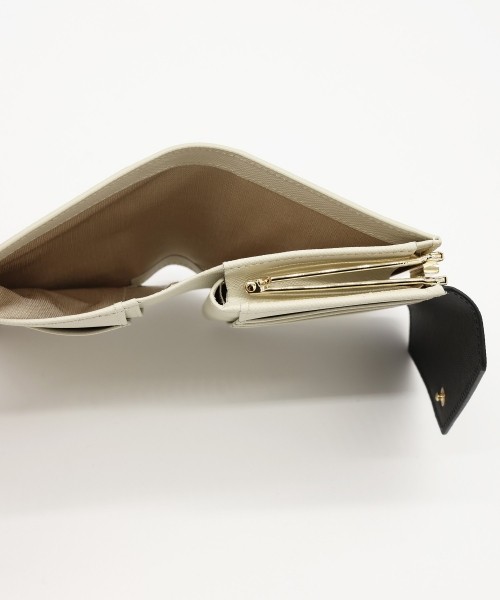 Leather Combination Pocket Flap Clasp Wallet