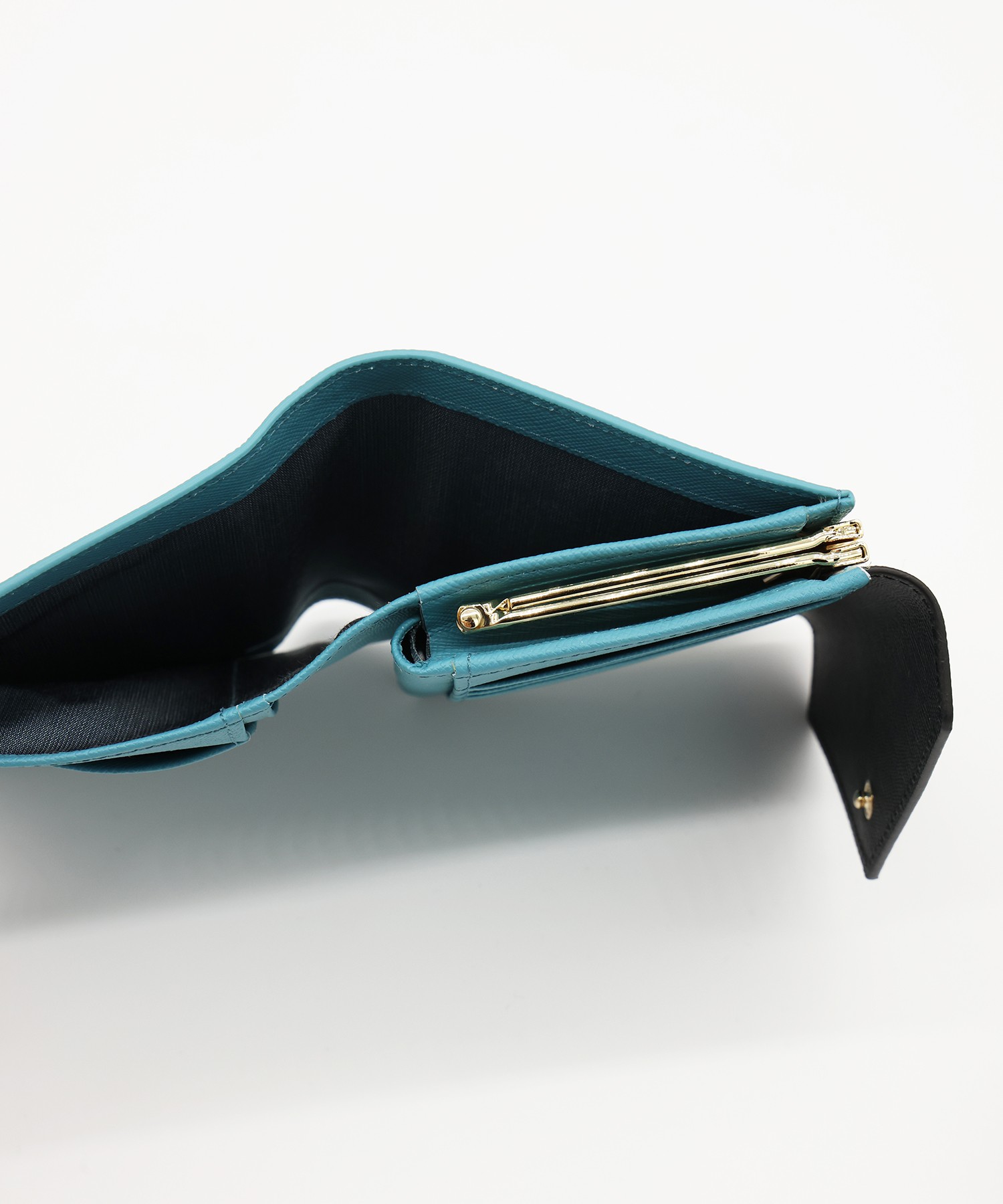 Leather Combination Pocket Flap Clasp Wallet