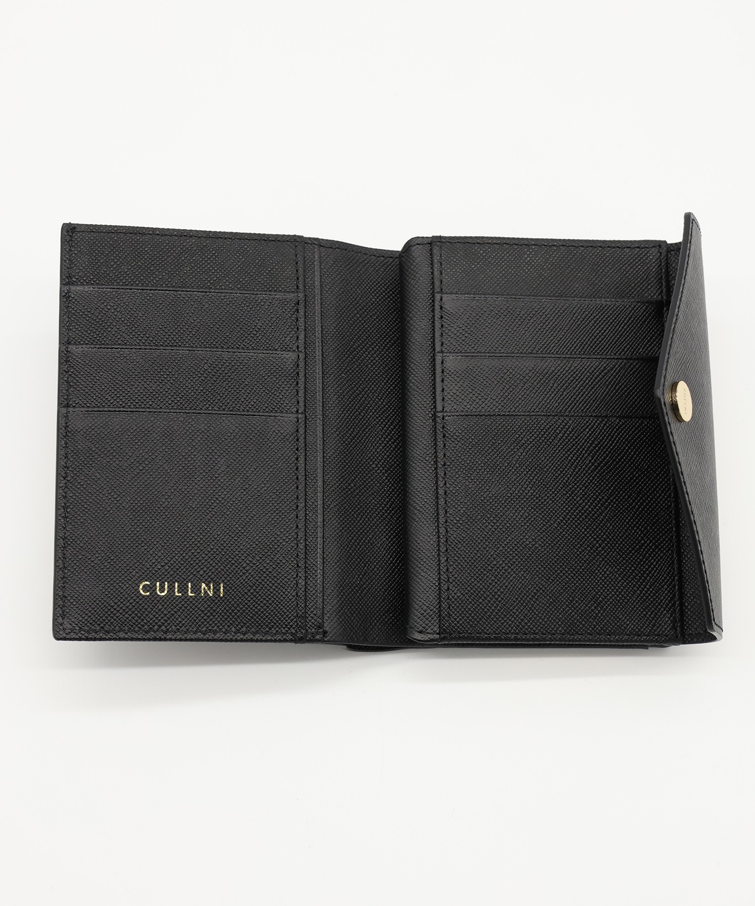 Leather Combination Pocket Flap Clasp Wallet