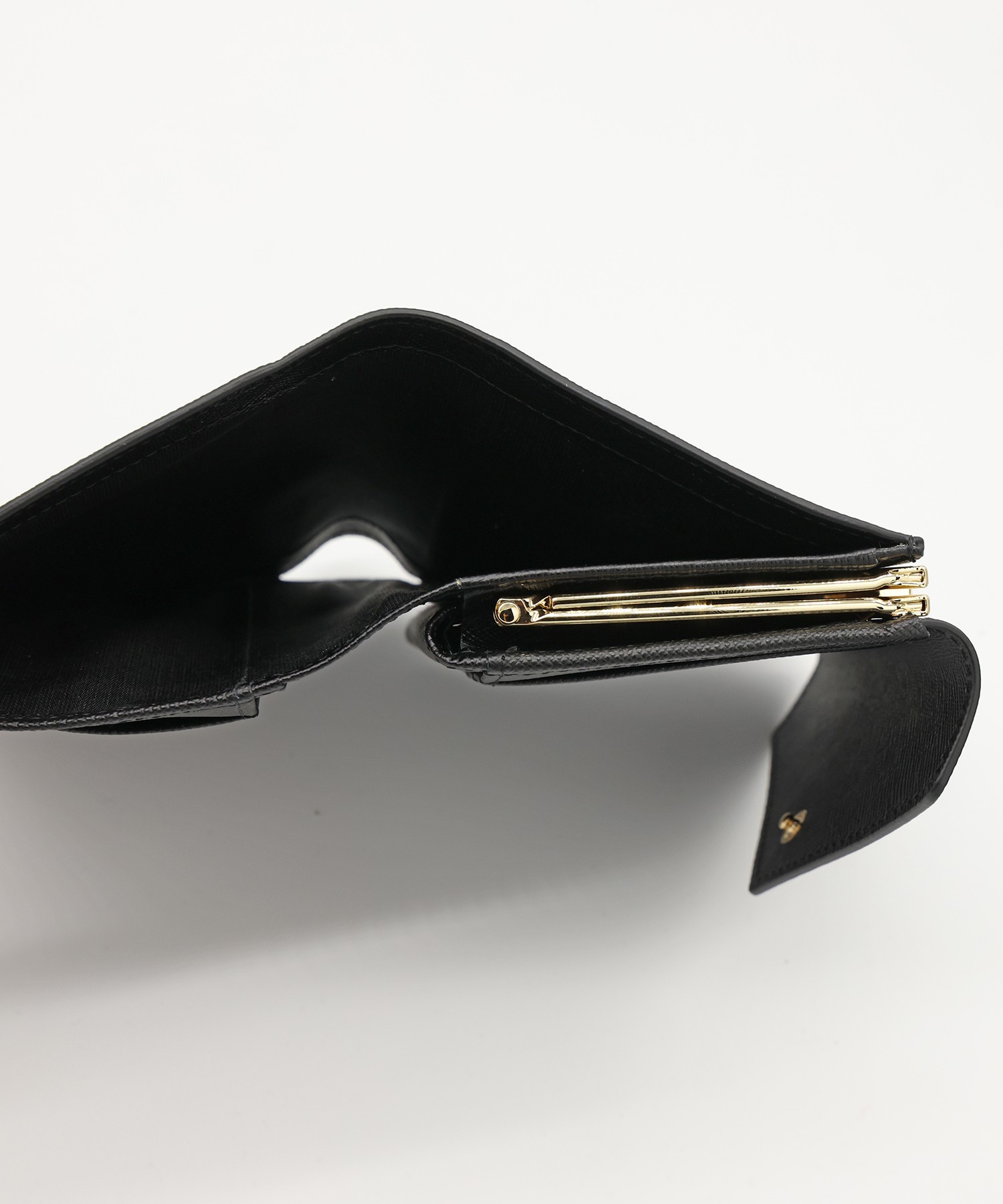 Leather Combination Pocket Flap Clasp Wallet
