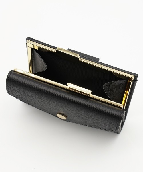 Leather Combination Pocket Flap Clasp Wallet